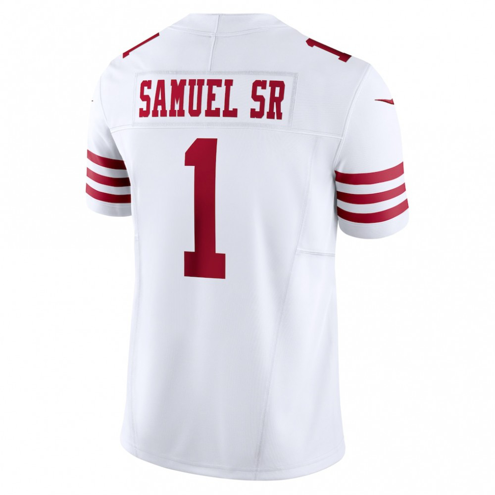 Deebo Samuel Sr San Francisco 49ers Nike Vapor F.U.S.E. Limited Jersey - White-GridironStore